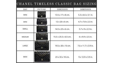 chanel 19 small sizes in cm|chanel watch size chart.